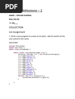 Milestone - 2: Collection