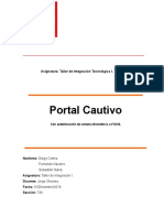 Portal Cautivo Biométrico FOSIS