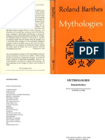 Roland Barthes Mythologies PDF