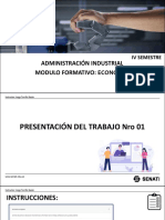 PRESENTACIÓN DE TRABAJO Nro. 01