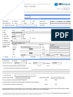 Commercial Vehicle Insurance Policy Proposal Form