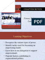Chapter Seven: Power, Politics, and Leadership