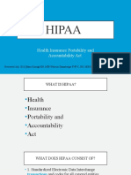 Hipaa: Health Insurance Portability and Accountability Act