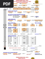 (Vertical and Deviated Wells) : Casing (Last Set) Data