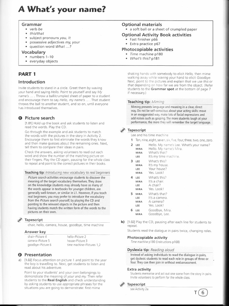 Beginner English Grammar and Vocabulary Guide | PDF | Language ...