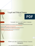 Legal and Ethical Issues