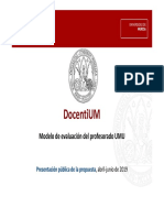 DOCENTIUM Presentacion en Centros