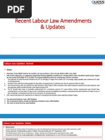 Allsec Compliance - Recent Labour Law Updates PDF