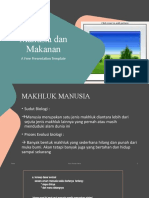 Manusia Dan Makanan