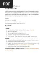 Revised Assessment 02 Bucket 01 Brand Management