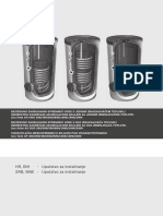 1168 Aku Bojleri Visokog Pritiska 8 Bar Zapremina 200-2000 Lit