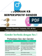KB Berperspektif Gender dan KB Pria