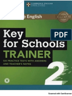 Key For Schools Trainer 2 With Answers - 2017 - 241p PDF