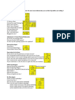 I. Income Statement