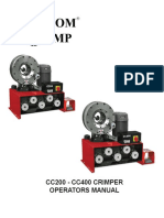 CC200 - CC400 CRIMPER Operators Manual