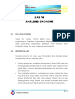 Bab 6 Analisis Ekonomi