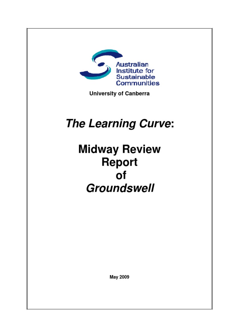 2009 Groundswell Midway Review Final Report PDF Evaluation Community