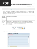 How To Define Pricing Procedure Determination in SAP SD