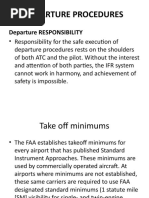 Departure Procedures