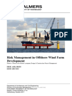 Risk Management in Offshore Wind Farm