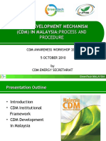 Clean Development Mechanism (CDM) in Malaysia