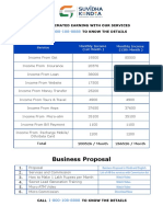 Business Proposal: Service Monthly Income (1st Month) Monthly Income (12th Month)