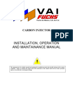 Installation, Operation and Maintainance Manual: Carbon Injector