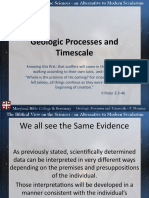 Geologic Processes and Timescale