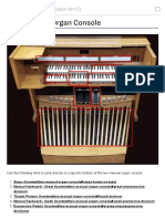 Two-Manual Organ Console OrganTutor Organ 101