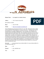 Los Angeles Car Accident Attorney PDF