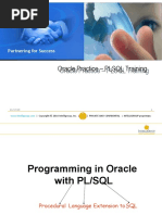 PL SQL - Training - Pps