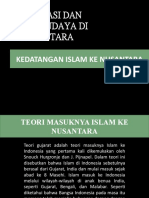 Islamisasi Dan Silang Budaya Di Nusantara