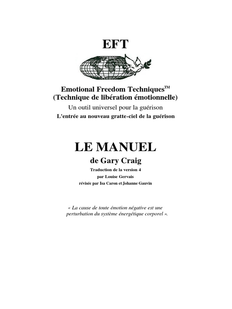 Le Grand Livre Des 12 Libérations énergétiques Pdf Gratuit EFT Technique de Liberation Emotionnelle PDF | PDF