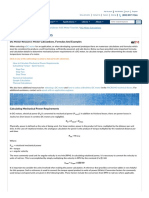 Motor Calculations#numericalcalculation PDF