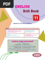 Xi Surya English Drill Book