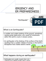 Emergency and Disaster Preparedness: "Earthquake"