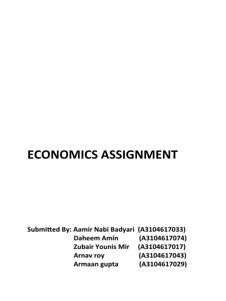 WTO Economics Assignment | PDF | Most Favoured Nation | World Trade ...