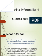 Materi Aljabar Boolean