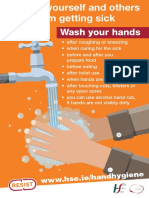 Hand Hygiene Poster English PDF