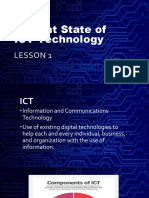 Current State of ICT Technology: Lesson 1