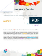 English Vocabulary Booster: Money