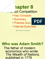 Perfect Competition: Key Concepts Practice Quiz Internet Exercises