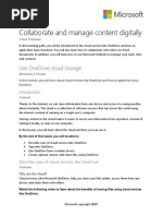 Transcript - Collaborate and Manage Content Digitally