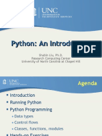 Python: An Introduction Python: An Introduction