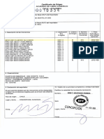 Certificado de Origen Skus 324145 - 324147-1