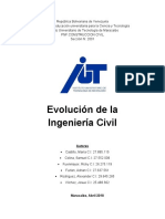 Evolución de La Ingeniería Civil