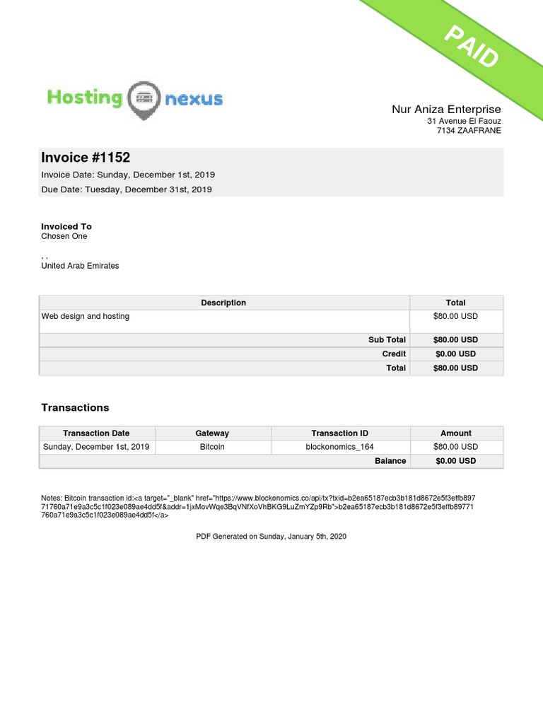 Bitcoin Invoice Records | PDF | Business Documents | Accounting