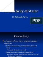 Conductivity of Water: Measuring Impurities