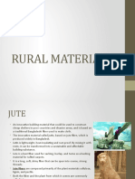 Rural Construction Material