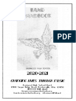 Band Handbook 2020-21